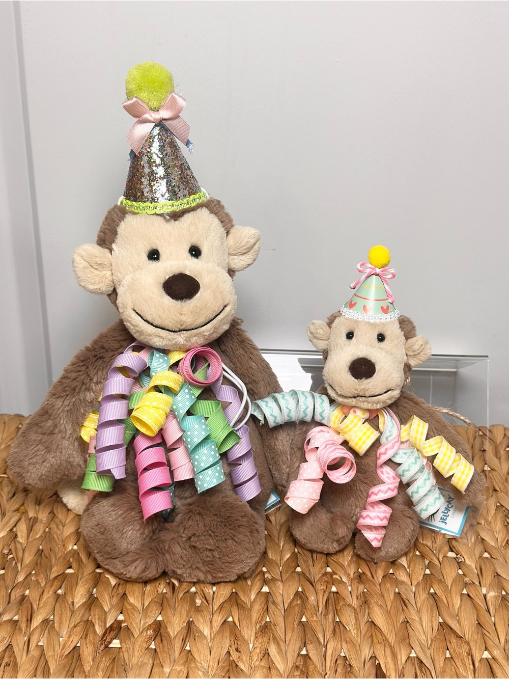 Jellycat Bashful Monkey Bundle (includes BOOK) BNWT / VHTF